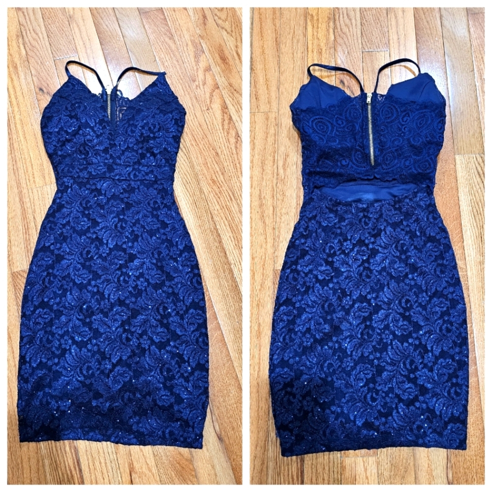 Dark Blue Dress